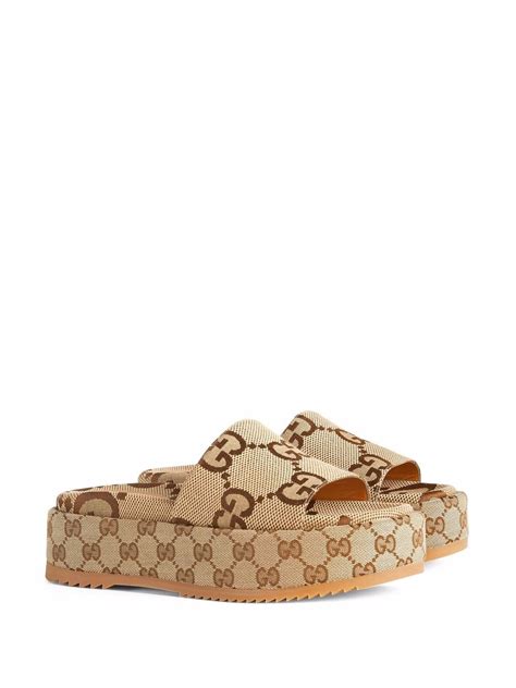 gucci angelina platform|Gucci angelina 55mm platform sandals.